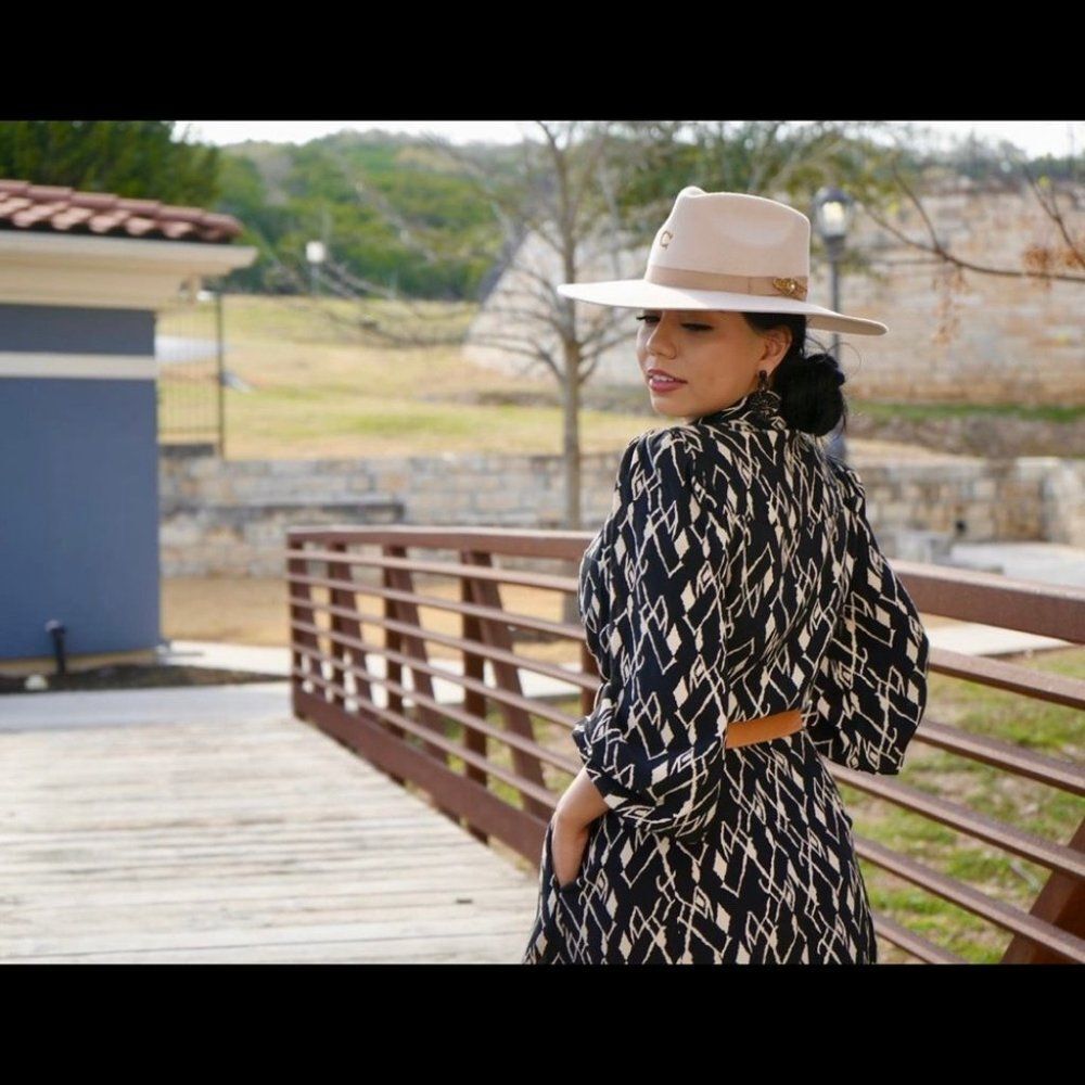 ZARA PRINTED SHIRT DRESS - Picture 7 of 7